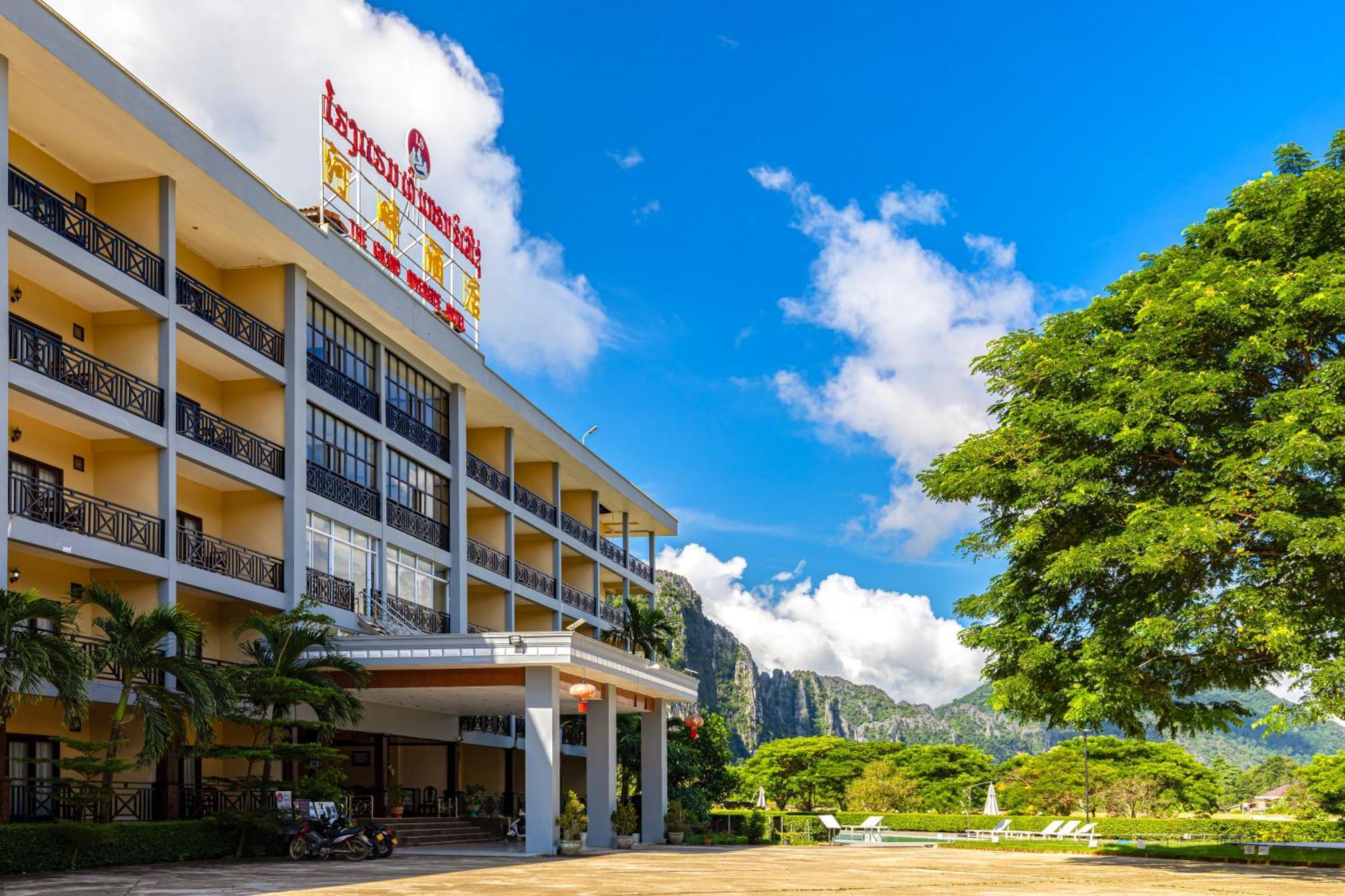 Lisha The Grand Riverside Hotel Vang Vieng Eksteriør billede